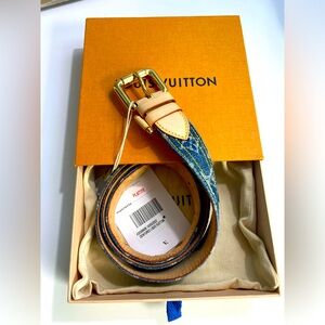 Louis Vuitton Denim Belt